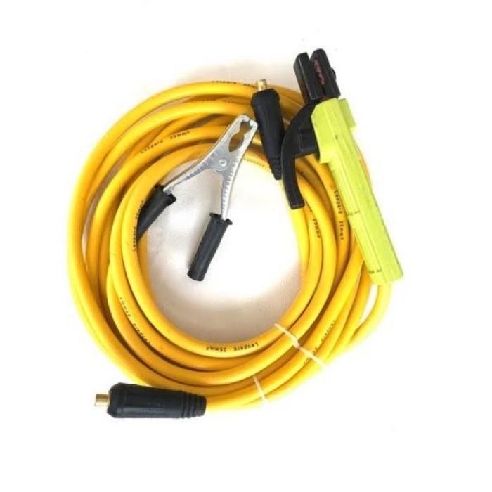 Tang Las Listrik Stang Kabel 5M 5 M +Ground Massa Set Titan Original Dan Terpercaya