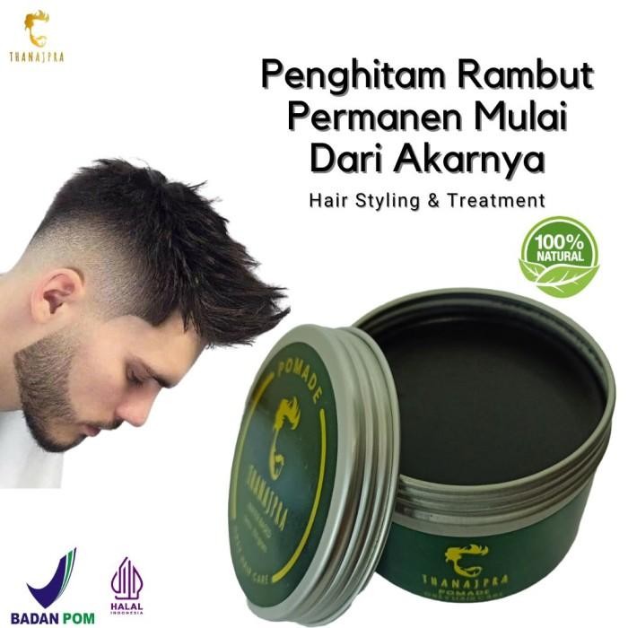 Penghilang Uban Permanen Obat Rambut Anti Uban NAJPRA Pomade WaterBase