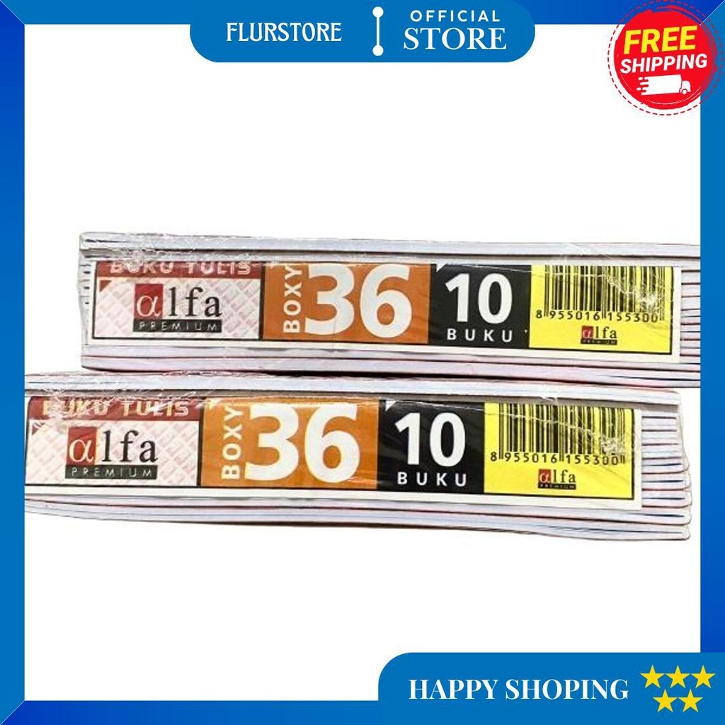 

1 Pack - Buku Besar Alfa Campus 36 Lembar - Ukuran B5 (Isi 10 Buku) D Promo Puncak