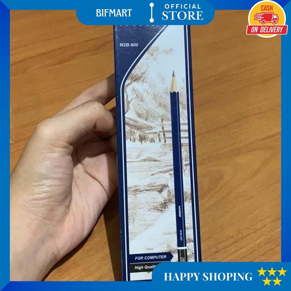 

(12Pcs) Pensil M2000 Biru D Promo Puncak