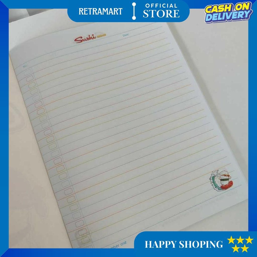 

Buku Tulis Kiky 38L/10 Buku ( Berwarna & Bermotif ) D Gratis Ongkir