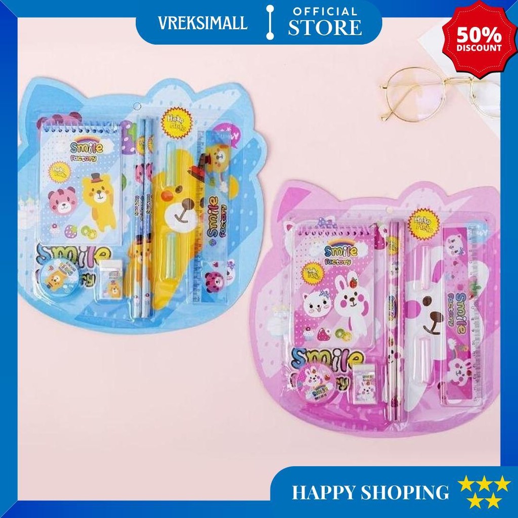 

Set Alat Tulis Sekolah Lengkap Cocok Untuk Souvenir Ulang Tahun Hn-17 D Sale