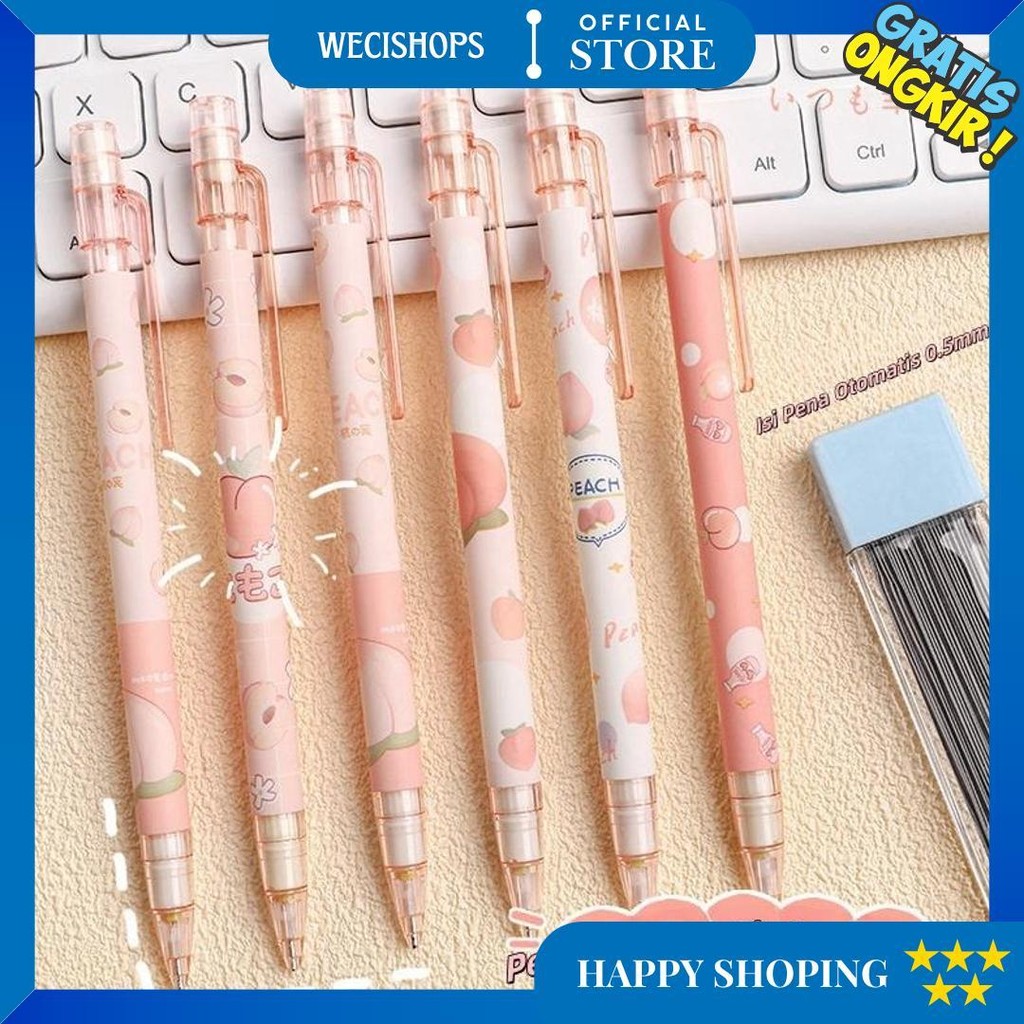 

Pensil Otomatis Kreatif Rasa Persik, Pensil Aktivitas Dengan Desain Menarik Untuk Siswa Sd, Pena Tekan Lucu D Cod