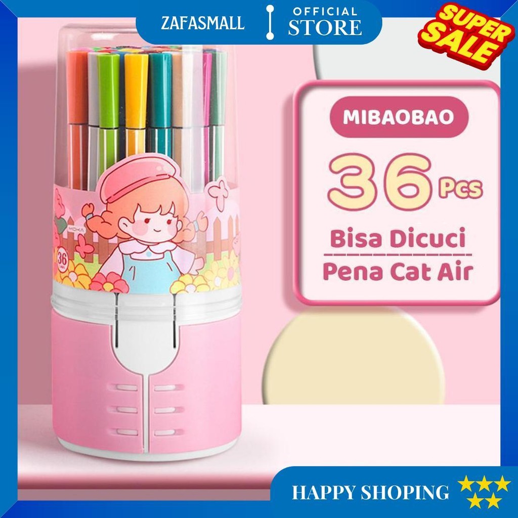 

1 Set Spidol Warna Warni / Spidol Hexagonal / Watercolor Marker Pen D Promo 4.4