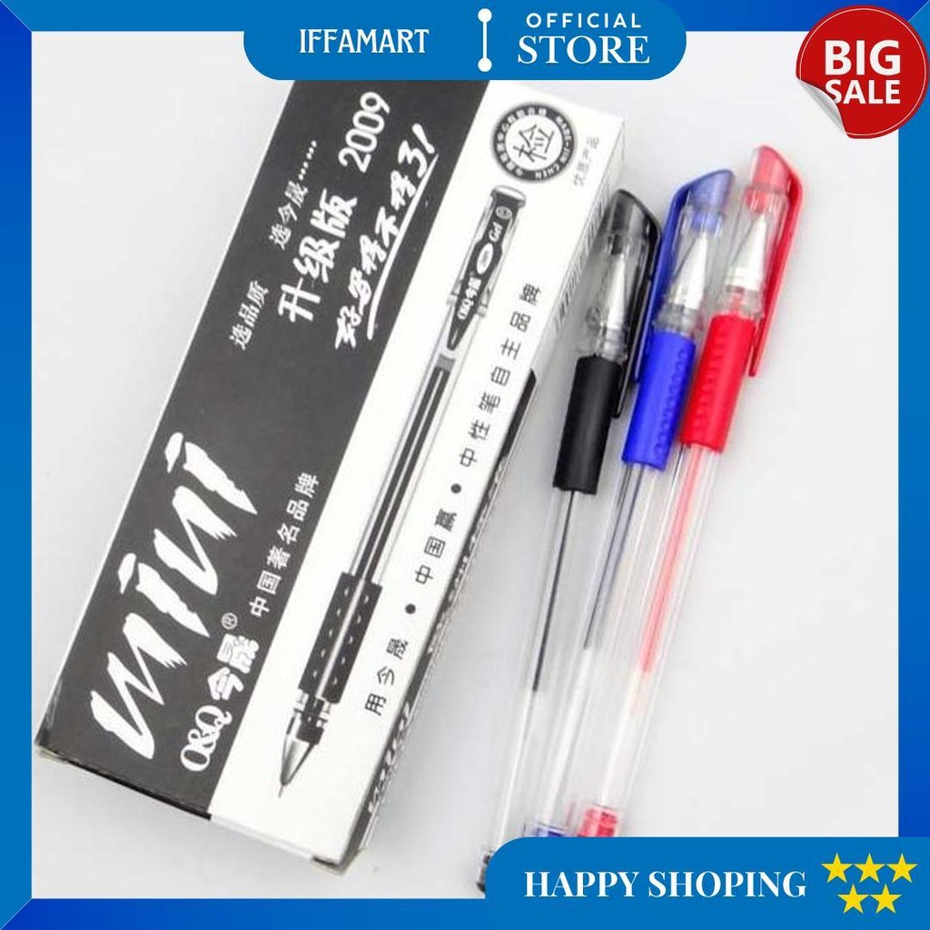 

Hl0705 Pena Isi 100 Pcs Gel Mimi 0.5Mm Pulpen Internasional Balpoin D Cod