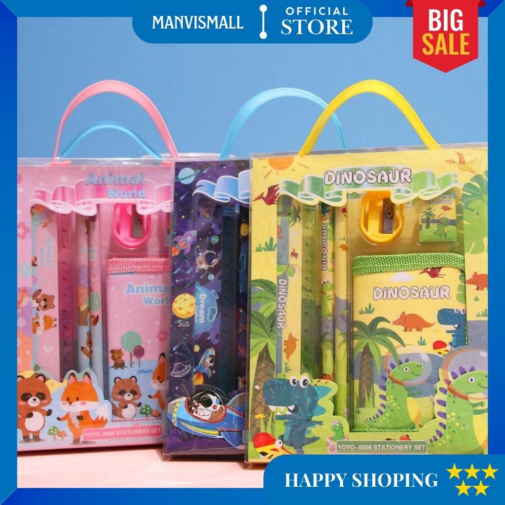 

Mikado - Kp126 Set Stationery Anak Alat Tulis 6 In 1 Alat Tulis Sekolah Perlengkapan Sekolah Set Alat Tulis PeralatanSekolahLengkap D Promo Puncak