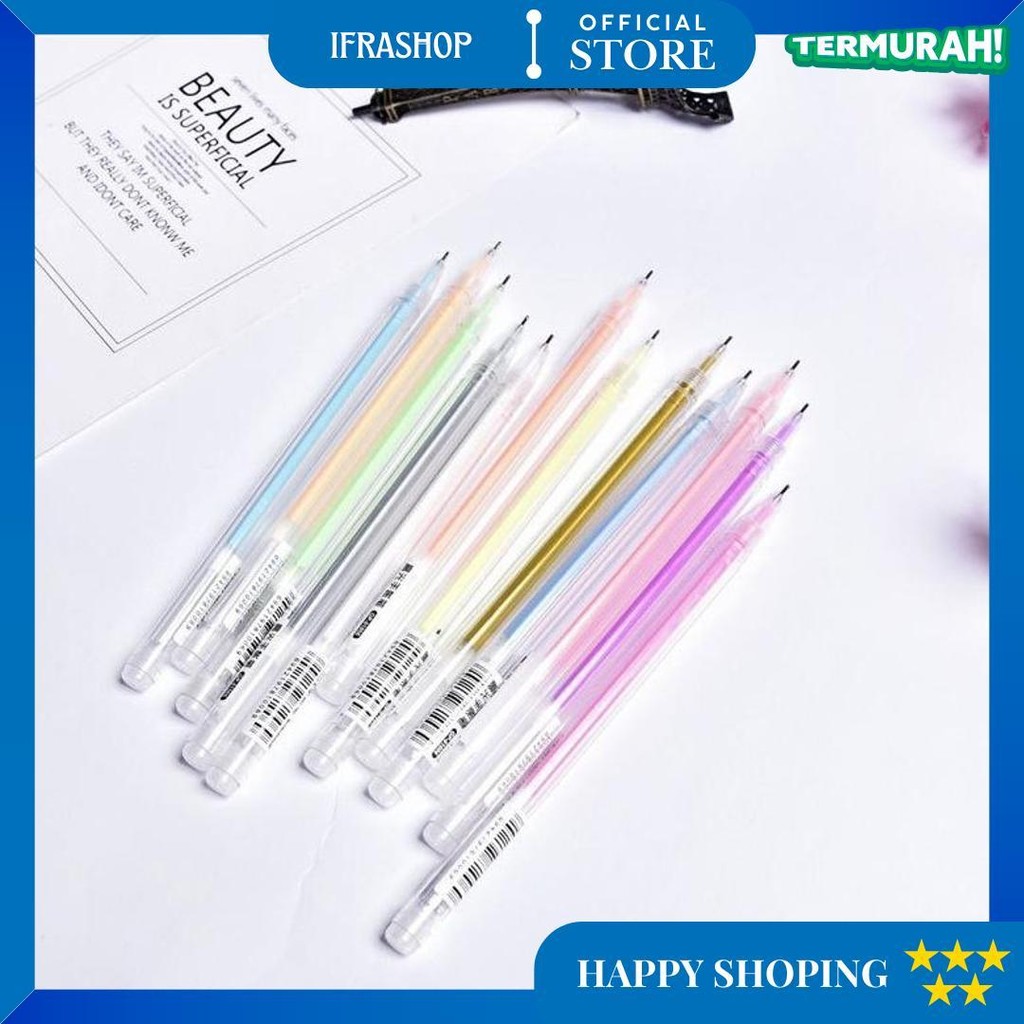 

[Miloli] 12 Pcs Coloring Pen Pulpen Warna - D0007 D Termurah