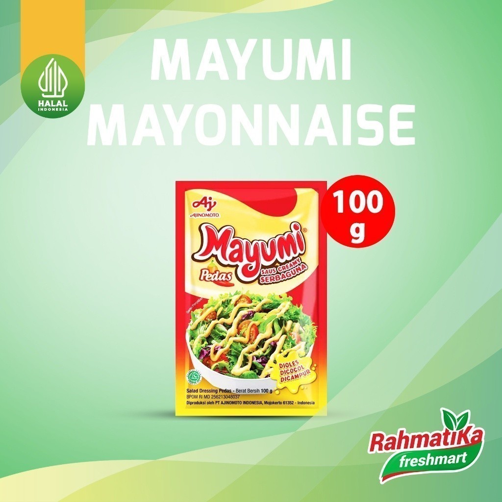 

Mayumi Mayonnaise Saus Creamy Serbaguna Pedas 100 g