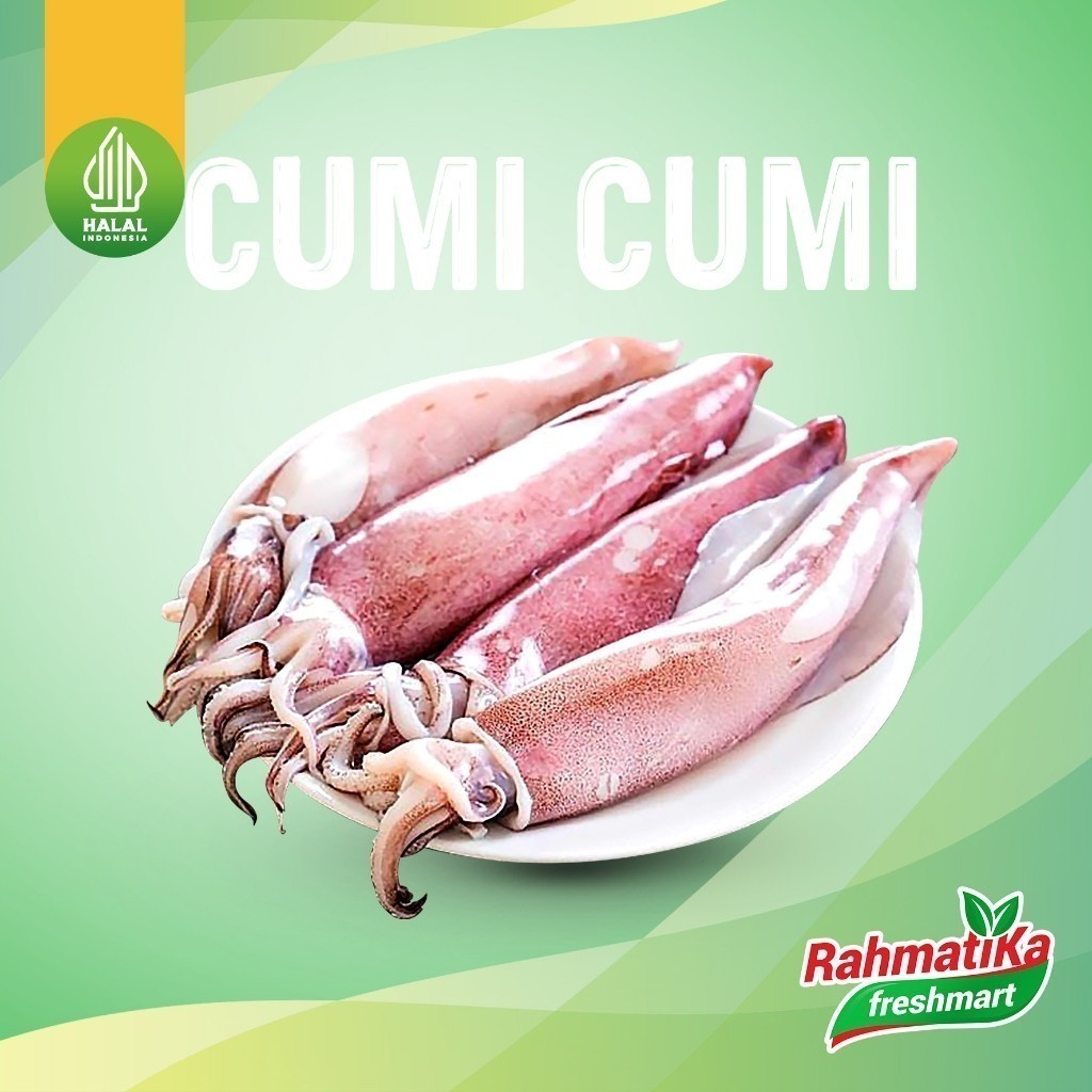 

Cumi Segar / Ikan Cumi Fresh 500 gr