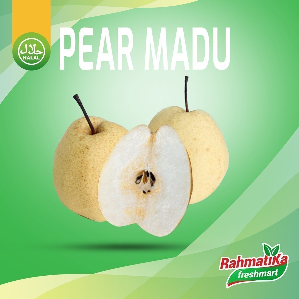 

Pear Madu Segar / Buah Pir Madu Fresh 500 gram (Buah Segar)
