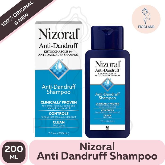 Nizoral Anti Dandruff Shampoo Ketombe 1% Ketoconazole 200ml