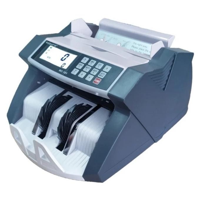 

Terlaris MONEY COUNTER KOZURE MC-101 / MESIN PENGHITUNG UANG UV & MG DETECTOR SALE