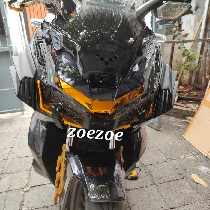 Set Winglet Air Flow Honda Adv 150 Pelindung Lampu Depan Honda Adv 150 Original