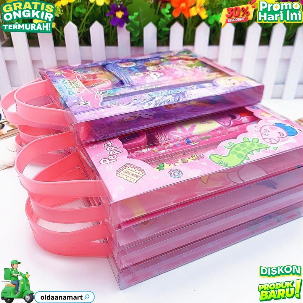 

Mikado - Kp126 Set Stationery Anak Alat Tulis 6 In 1 Alat Tulis Sekolah Perlengkapan Sekolah Set Alat Tulis PeralatanSekolahLengkap D Promo Puncak