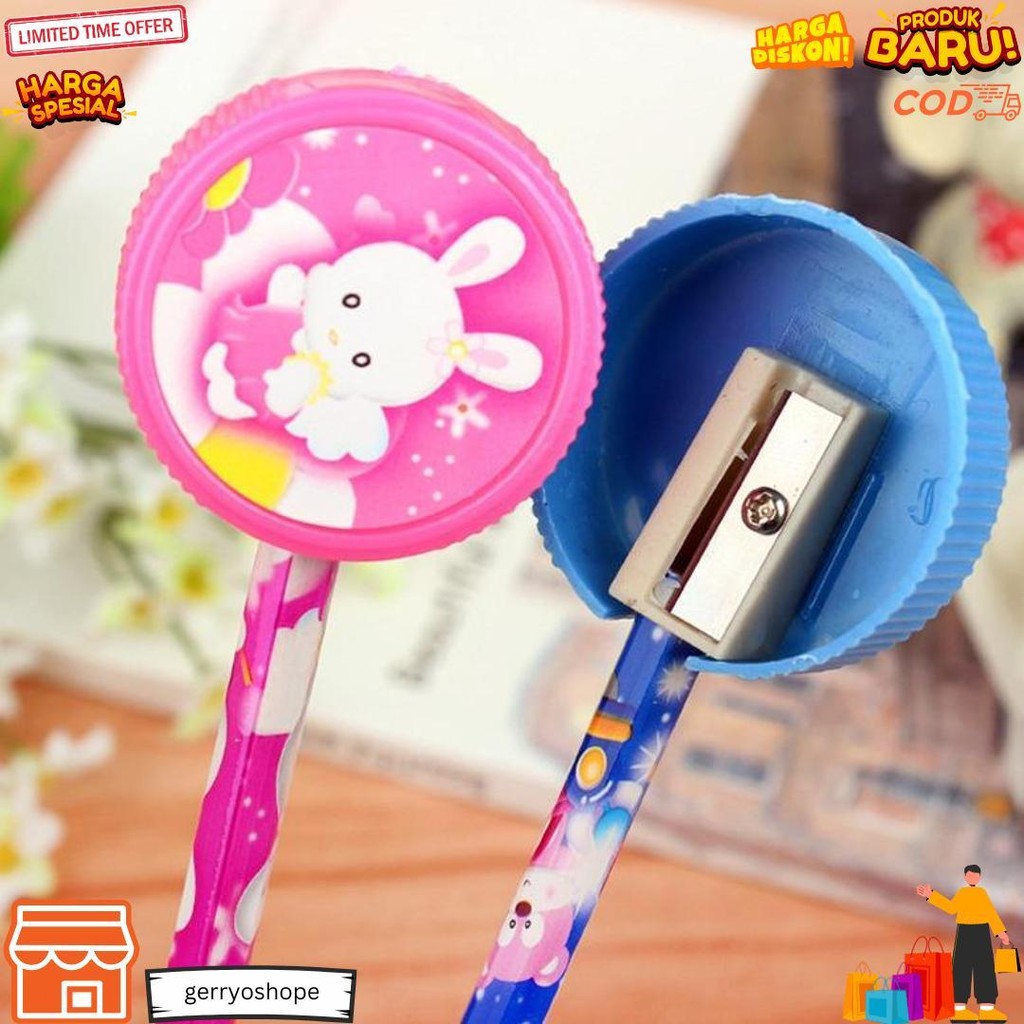 

2009 Pensil Set 9 In 1 Alat Tulis Sekolah Anak Lengkap D Cod