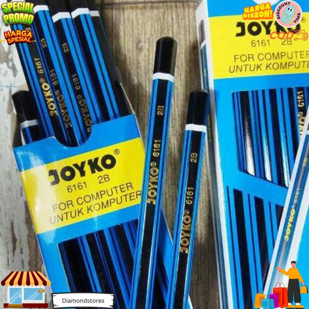 

Pensil Joyko 2B 6161 (12Pcs) D Promo 4.4