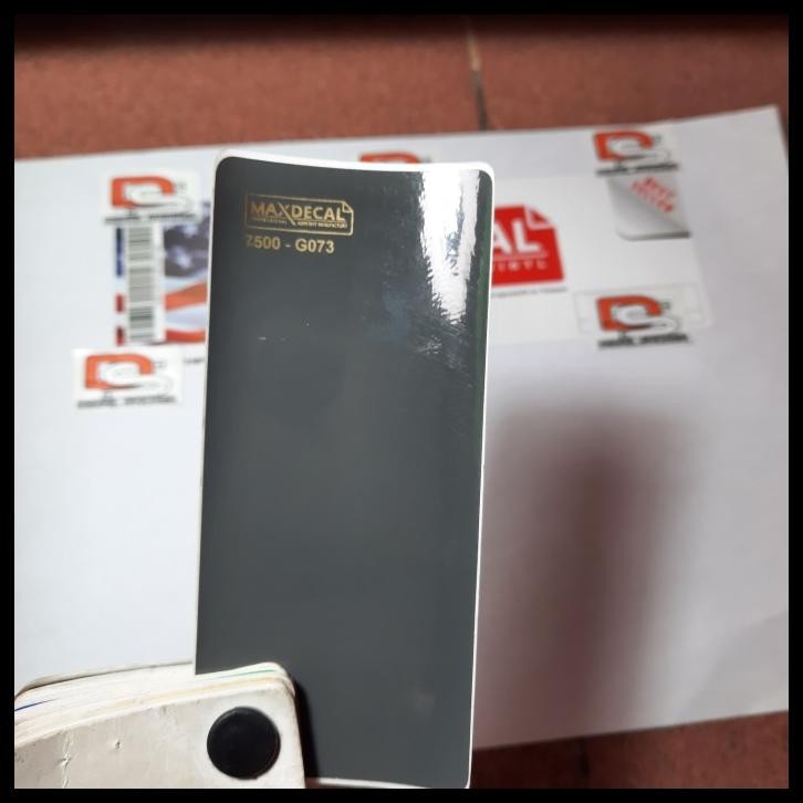 STICKER DARK GREY ABU TUA GLOSSY DOFF MAXDECAL 7500 G073 M073