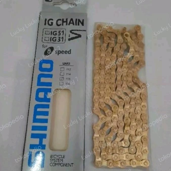 ready  Rantai sepeda shimano 9 speed Rantai sepeda shimano 8 speed murah