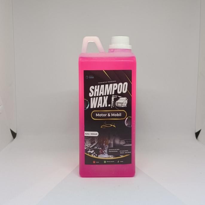 INOSOL shampoo Motor & mobil wax 1 Liter Shampo Wax Inosol kemasan 1 Liter Terlaris murah