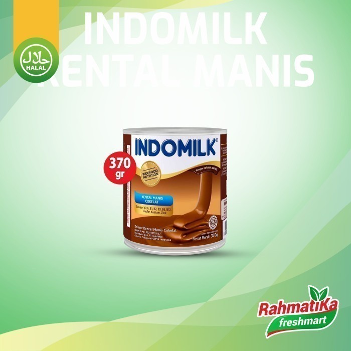 

Indomilk Susu Krimer Kental Manis Cokelat 370 gram (Kaleng)
