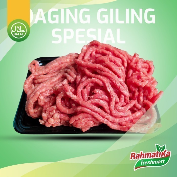 

Daging Sapi Giling Spesial / Daging Lokal 250 gram (Daging Frozen)