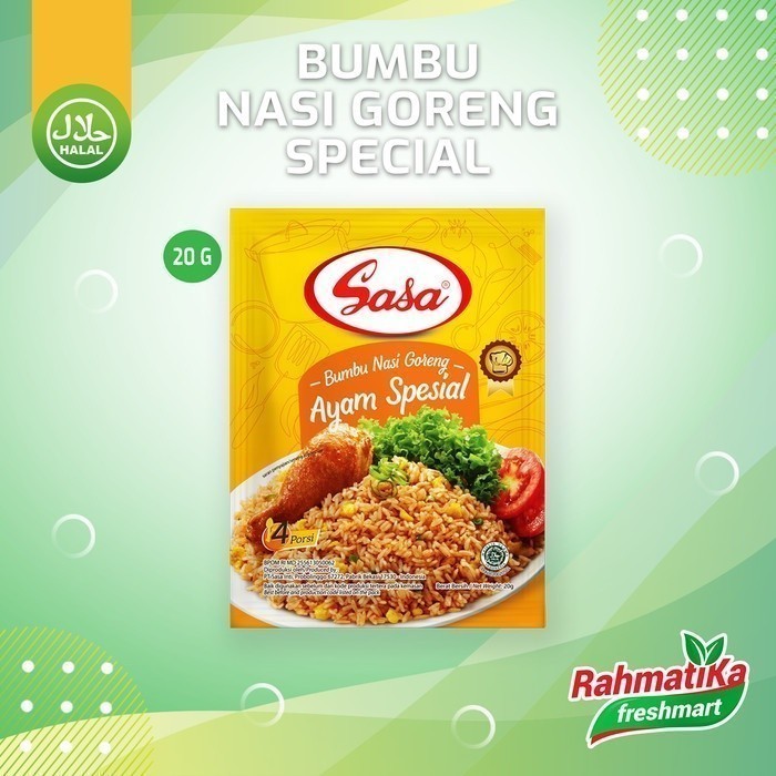 

Sasa Bumbu Nasi Goreng Ayam Special 20 gr