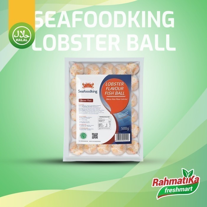 

Seafoodking Lobster Flavour Fish Ball 500 gr