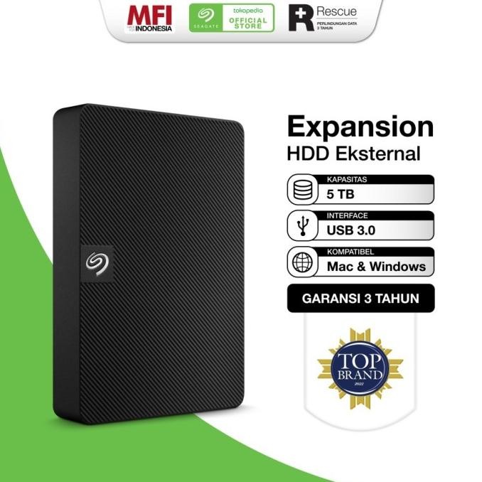 Sale Seagate Expansion Hardisk Eksternal 5Tb