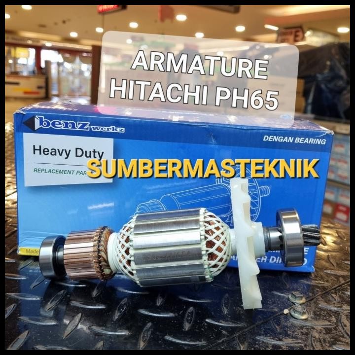 Atmature Ph65 Hitachi Angker Rotor Bor Bobok Hitachi Ph 65 Benz
