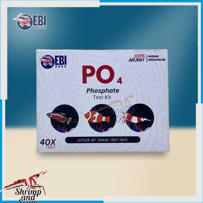 Sale Ebi Po4 Phosphate Water Test Kit Alat Tes Air Tawar Aquascape Fosfat
