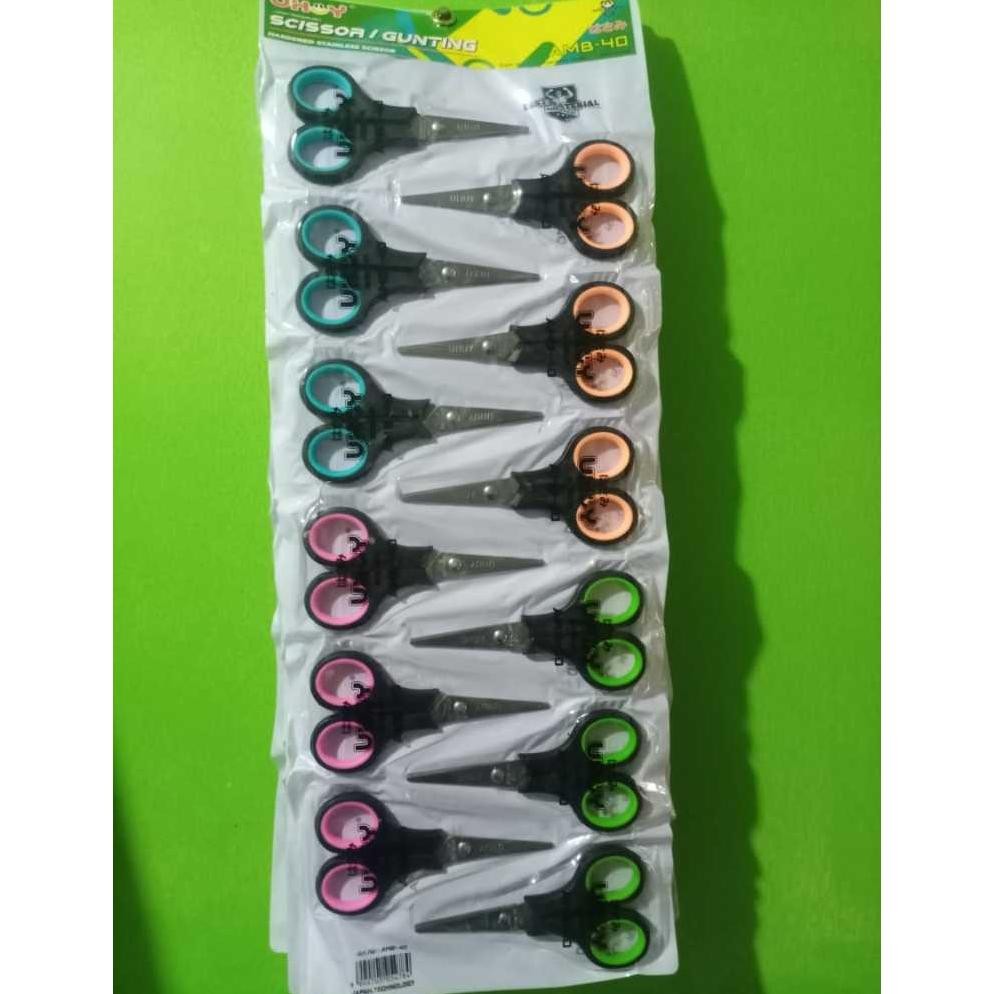 

1Lembar 12Pcs Gunting Kecil Renteng