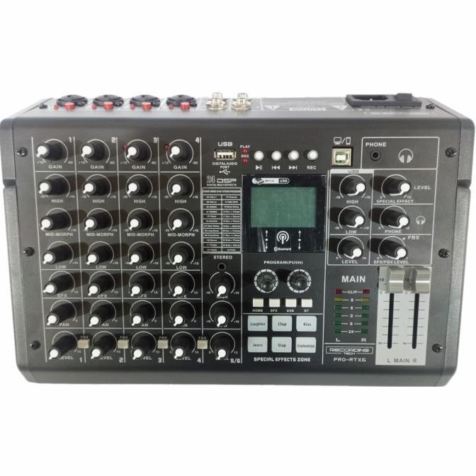 Sale Recording Tech Pro Rtx6 Mixer Bmj