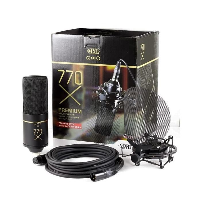 Murah Mxl 770X Multi-Pattern Condenser Microphone