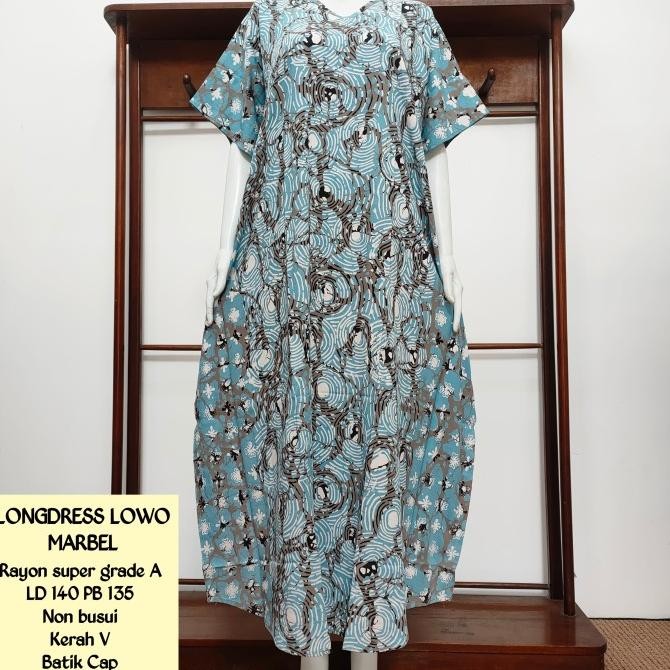 BATIK AIS Daster Kelelawar Jumbo Panjang Semata Kaki Rayon Premium