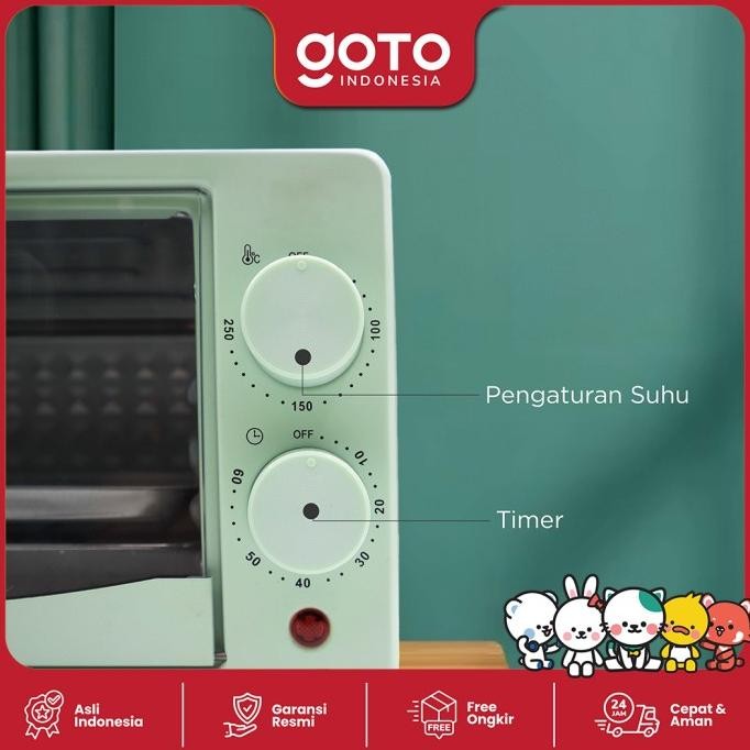 Goto Akira Oven Listrik Mini 12L Pemanas Makanan Microwave Low Watt [terbaik]