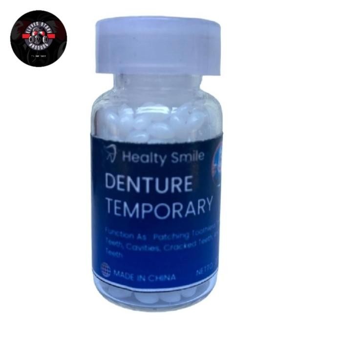 Temptooth Gigi Palsu Temporary Original Penambal gigi 2.000 butir