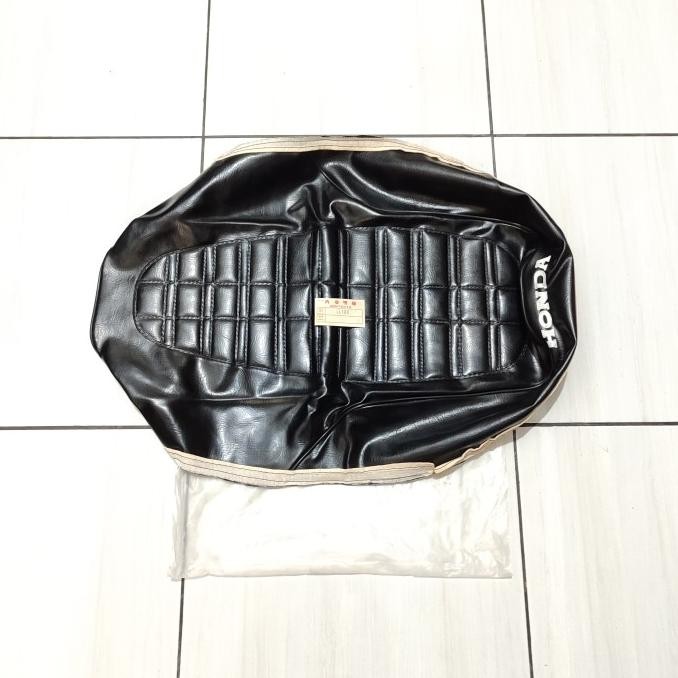 TERMURAH - sarung jok kulit jok honda GL100 GL125 platina nos