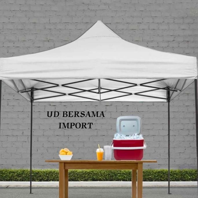 SOLEIL Tenda Gazebo 2x2M Gazebo Lipat Putih New Arrival