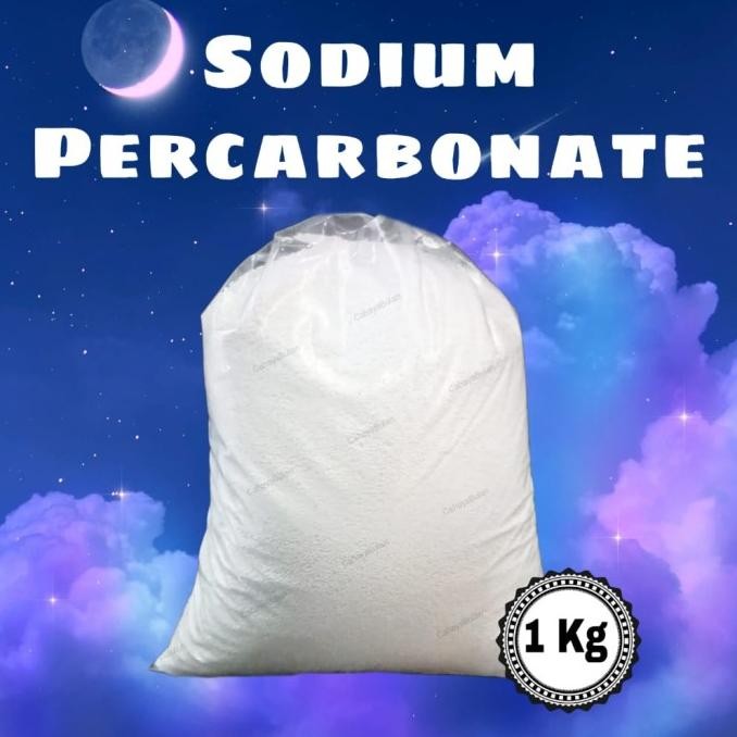 

ready stock Sodium Percarbonate / H2O2 Powder / Hydrogen Peroksida (1Kg) murah