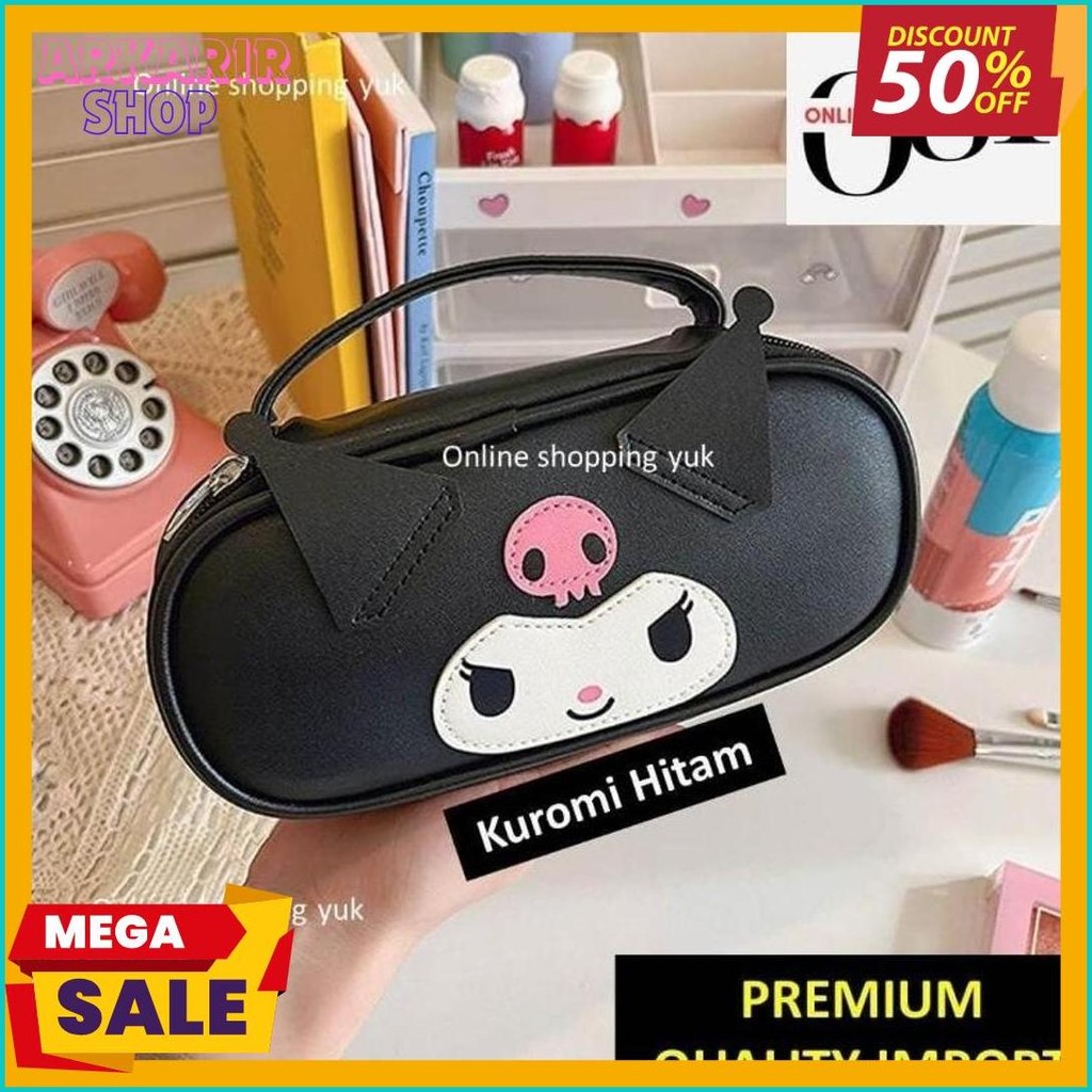 

Tempat Pensil Sanrio , Kotak Pensil Kuromi , Tas Kosmetik , Pouch , Motif Kuromi / Cinnamoroll / My Melody , Import Premium. Online Shopping Yuk. Kapasitas Besar. Bahan Kulit , Kuat & Sangat Cantik Exclusive. Terlaris! Produk Ini Banyak Dicari