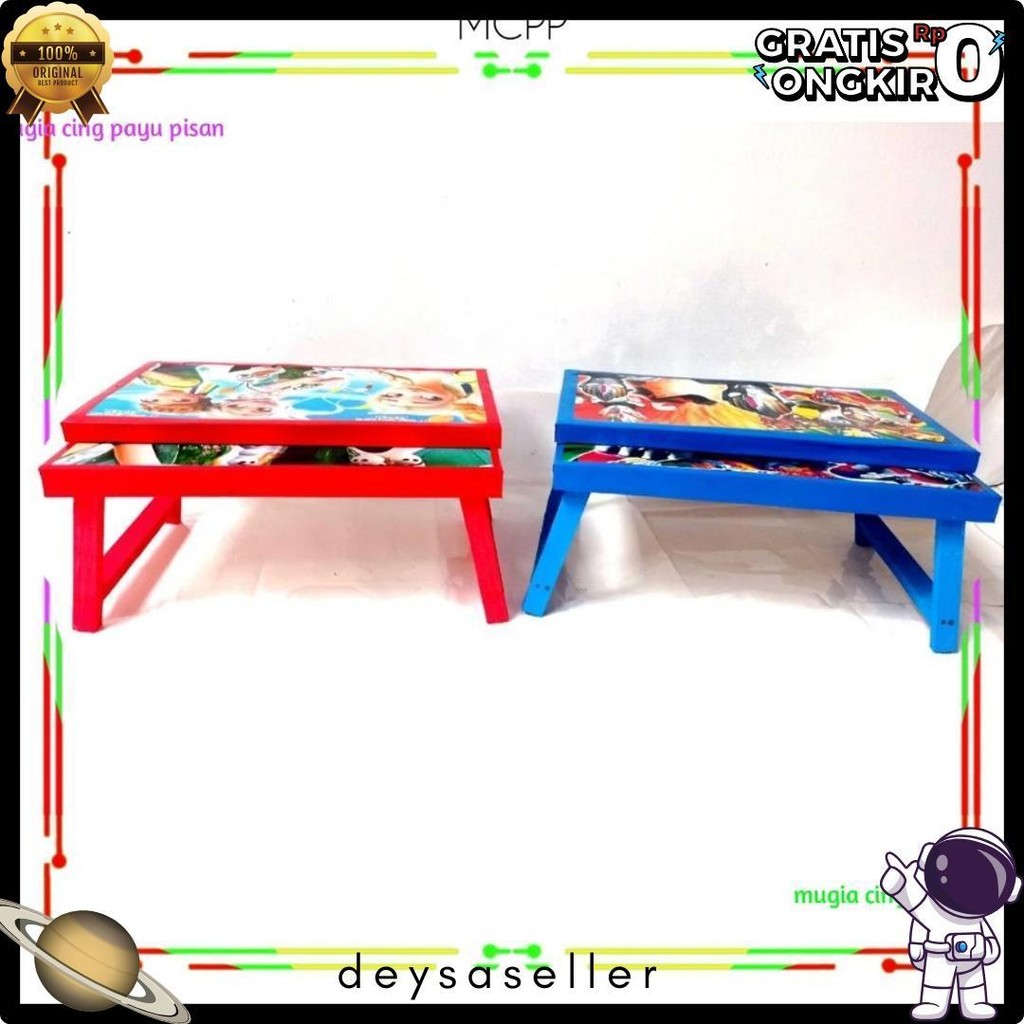 

Meja Belajar Anak Plus Papan Tulis Lipat Karakter Anak Minimalis Gratis Spidol Dan Penghapus Diskon