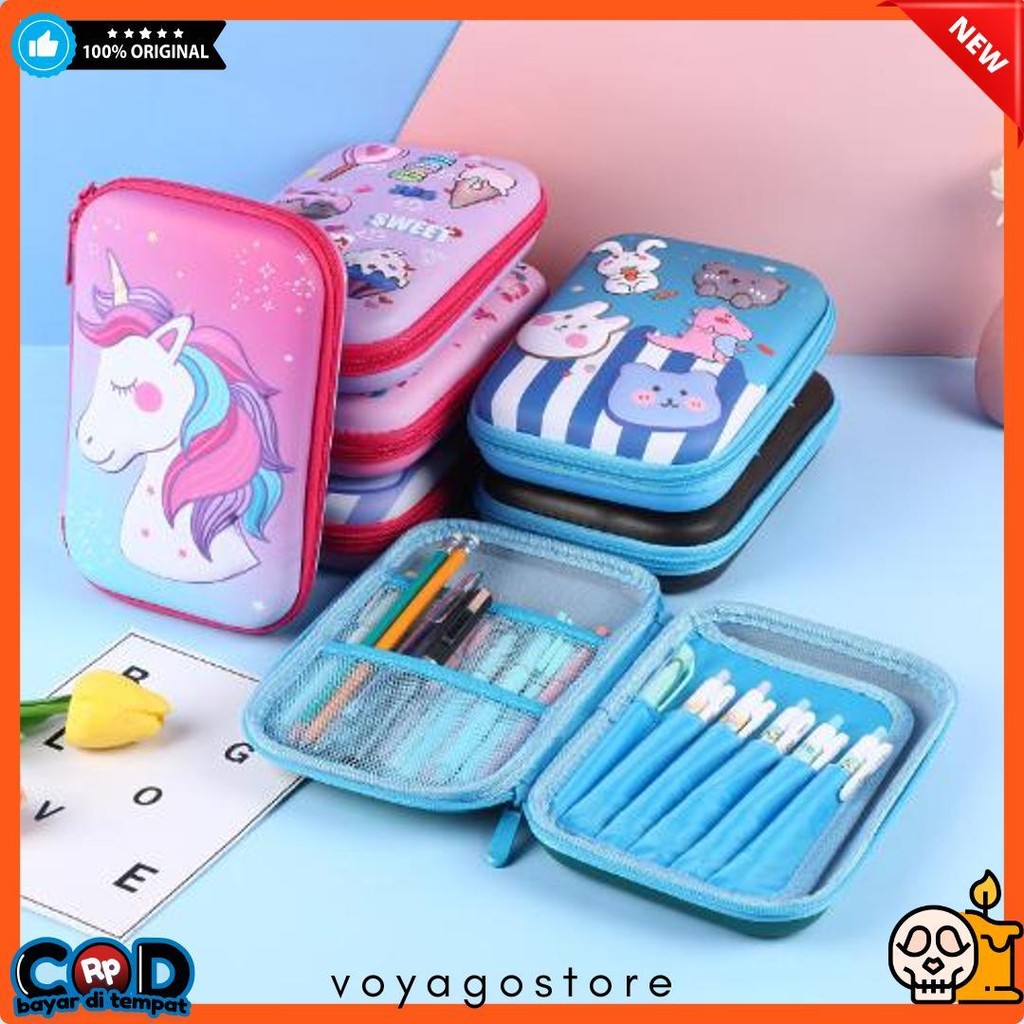 

Gratis Ongkir - S5626 Tempat Pensil 3D Model Terbaru / Kotak Pensil / Tempat Pensil Anak Sekolah 3D Bahan Eva Anti Air Diskon Setengah Harga