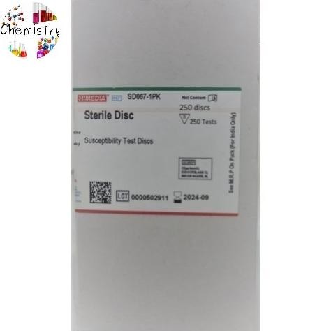 

ready stock Sterile Discs, Paper Disc, Blank Disc, Kertas cakram 250/pack murah