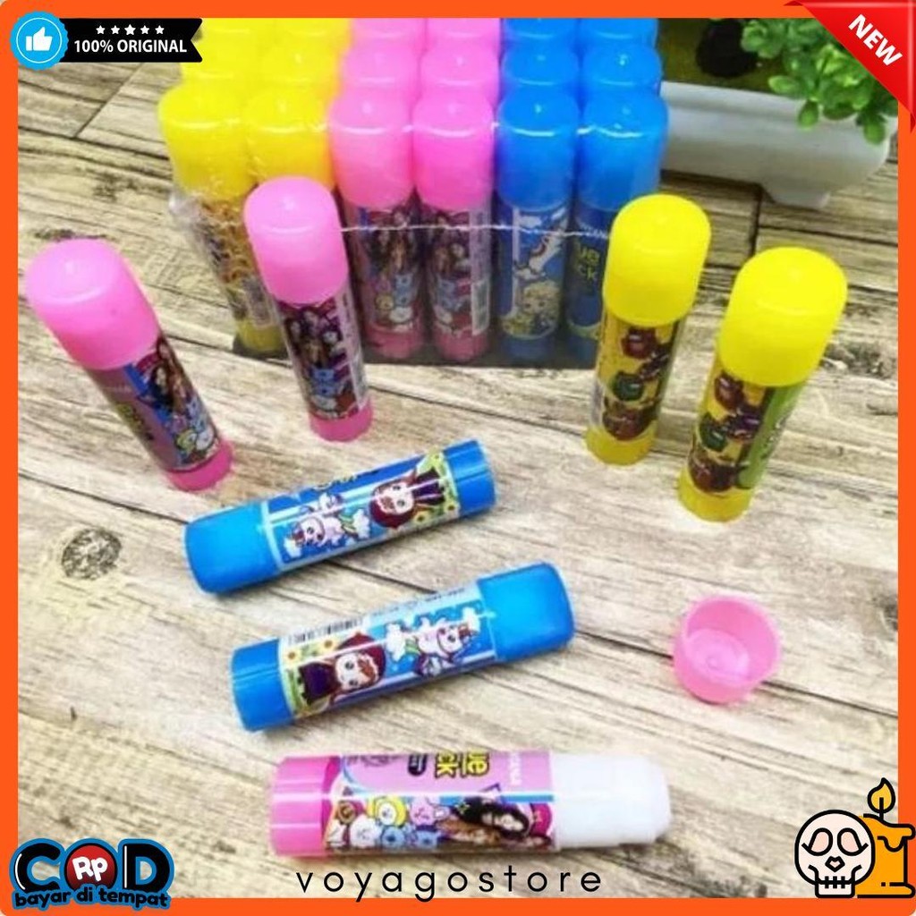 

(24Buah) Lem Stik 10Grm / Glu Stik Kertas Diskon
