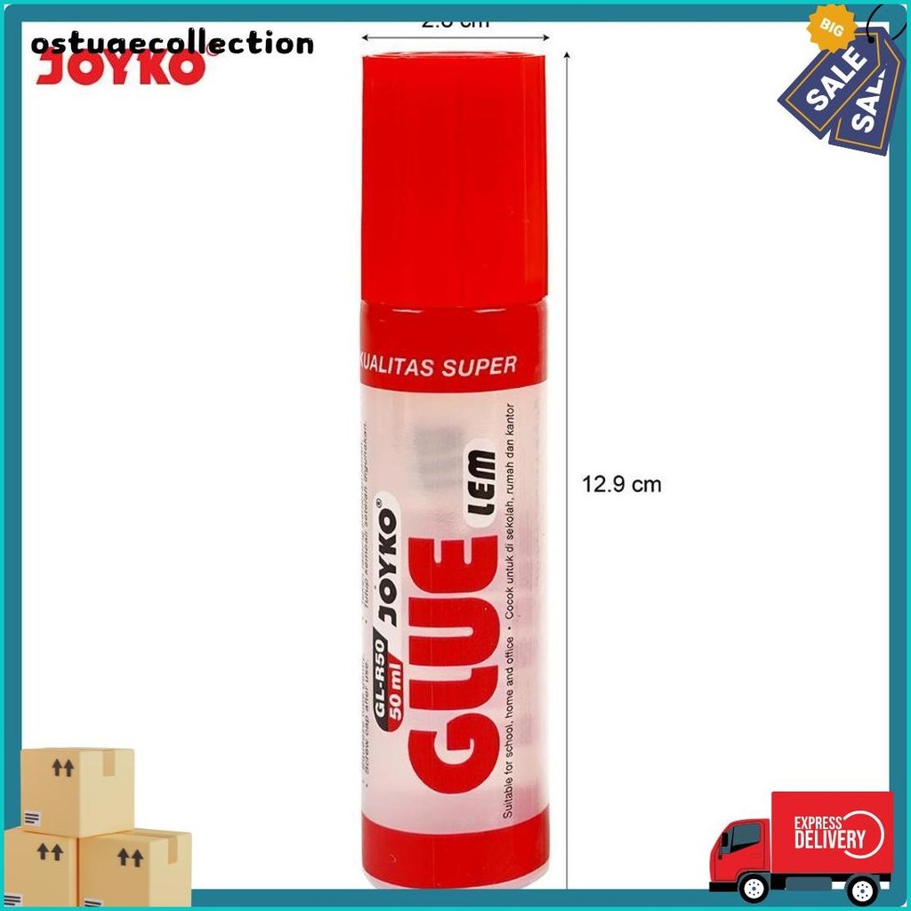 

Joyko Transparent Glue 50Ml Lem Cair Bening Joyko Prakarya Anak Gl-R50 Gl-A50 [12Pcs] Terlengkap Dan Termurah