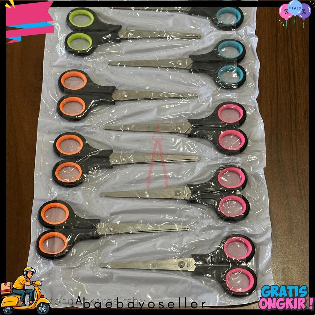 

Gunting (12Pcs) Renteng Milton Sml 560 Diskon Setengah Harga