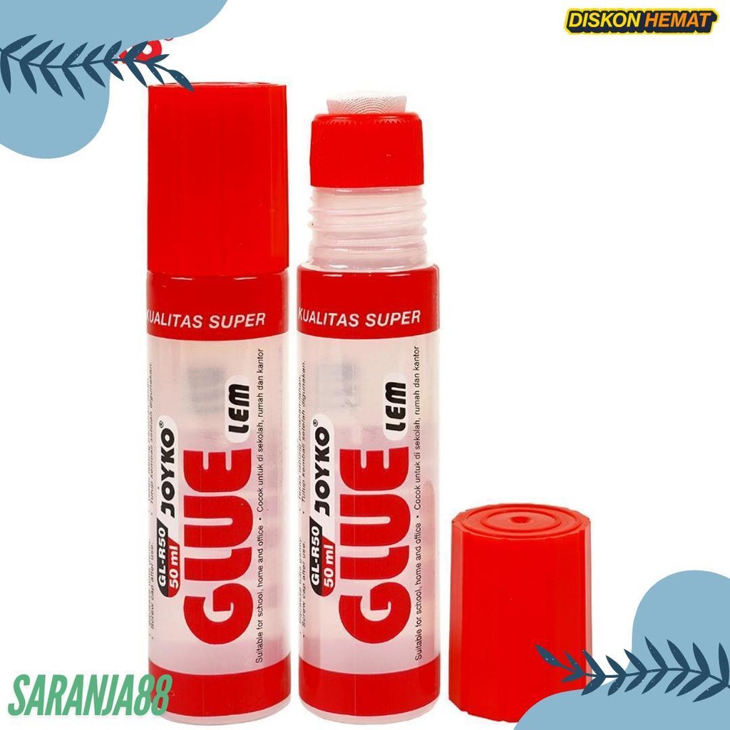 

Joyko Transparent Glue 50Ml Lem Cair Bening Joyko Prakarya Anak Gl-R50 Gl-A50 [12Pcs] Diskon