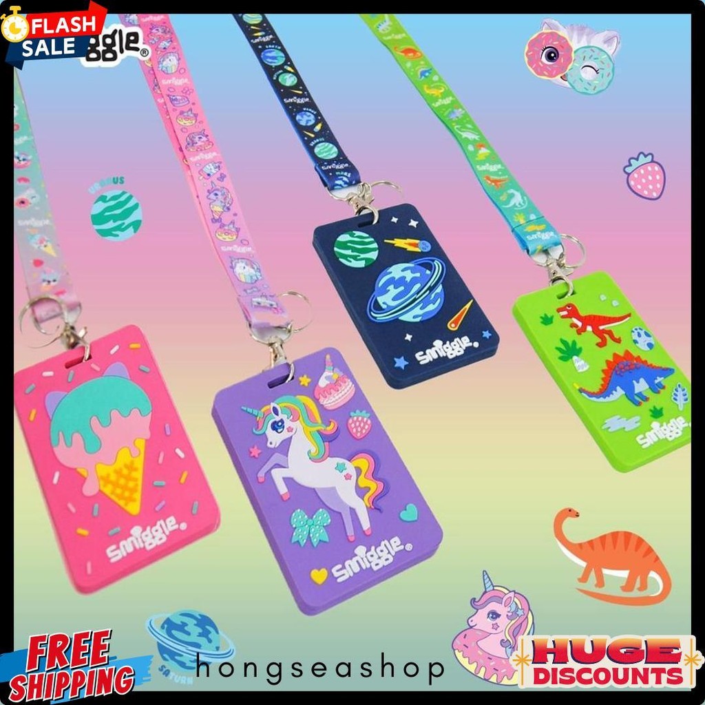 

Smiggle Bag Tag Card Holder Dengan Tali Lanyard Terlaris! Produk Ini Banyak Dicari