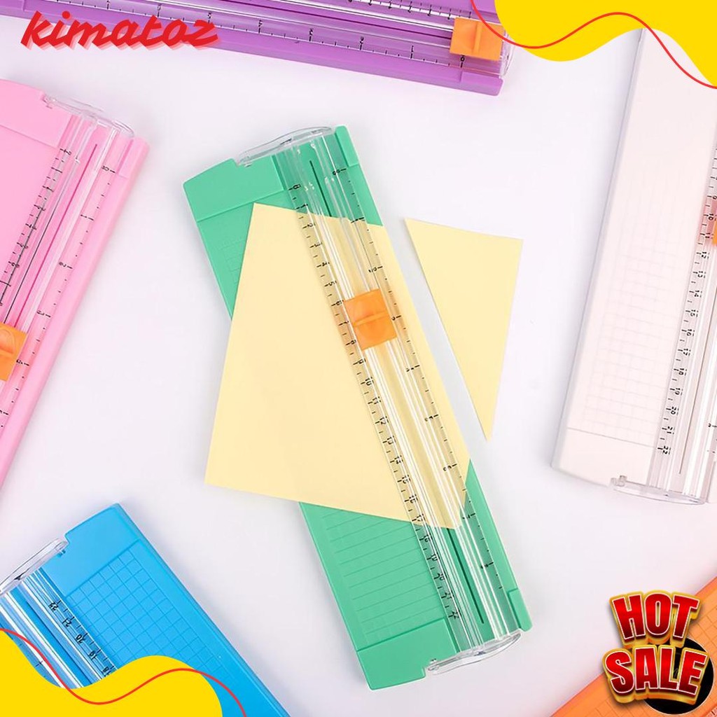 

Em Alat Pemotong Kertas Portabel Paper Cuter Trimmer Diskon