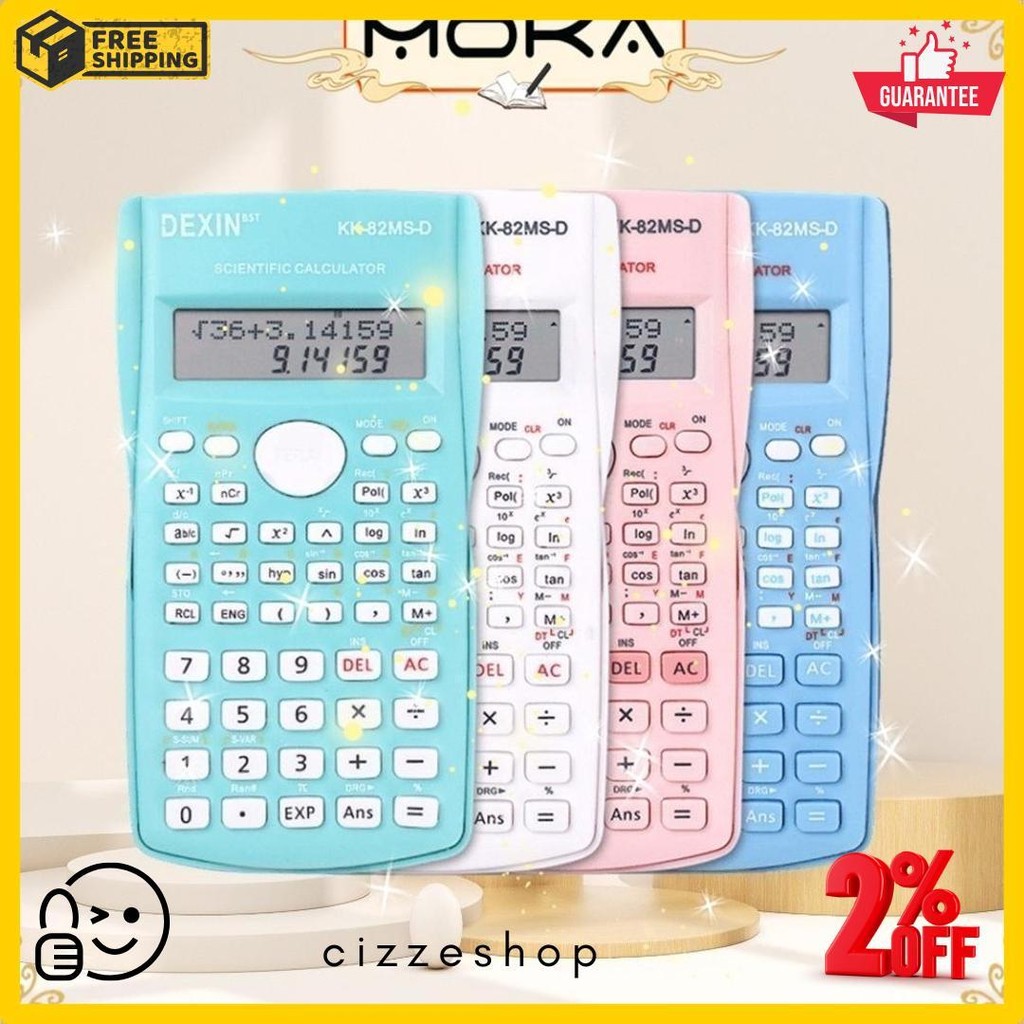 

Moka Scientific Kalkulator / Alat Hitung / Kalkulator Ilmiah Mks04 Terlaris! Produk Ini Banyak Dicari